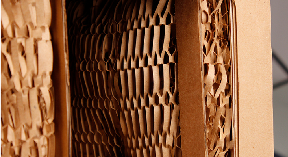 EBPay油雾纸盒过滤器具有多层不规则细密风道，有利于油雾粒子的碰撞捕集。